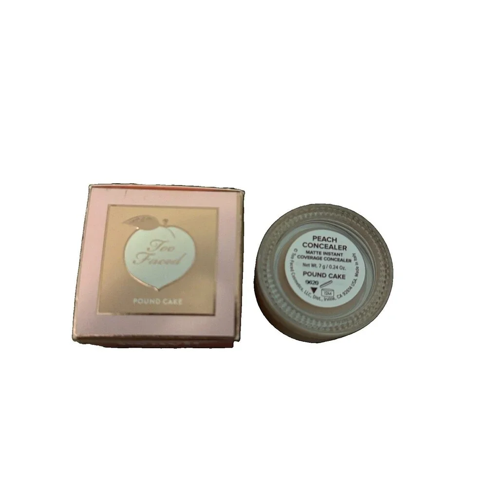 Too Faced Peach Perfect Instant Coverage Concealer 7g/0.24oz. Matte New